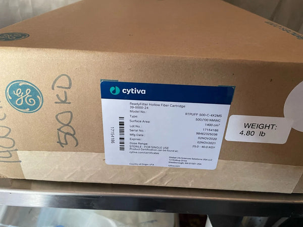 Cytiva ReadyFilter Hollow RTPUFP-500-C-4X2MS Cartridge 500,000 NMWC, 1400cm2,