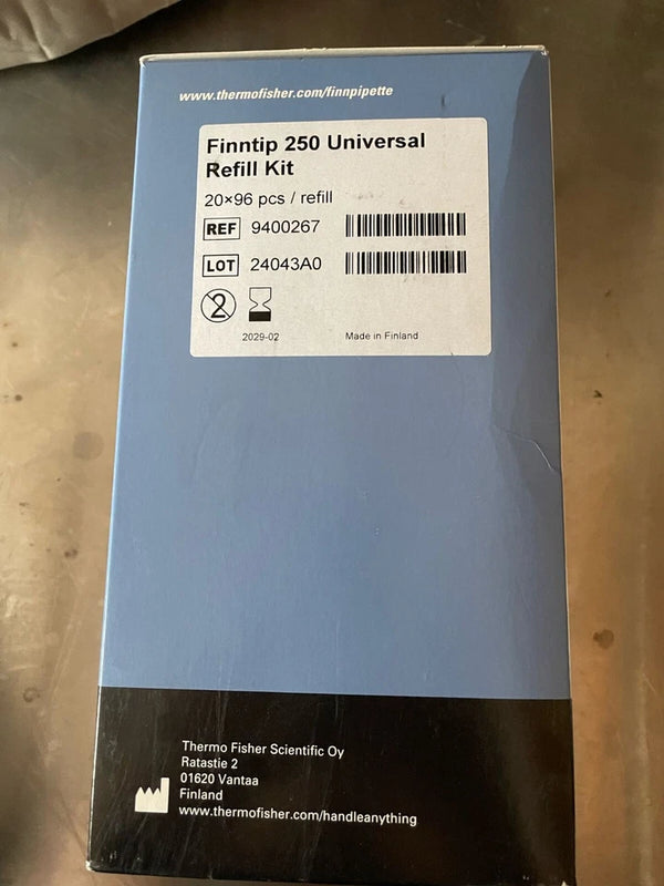 THERMO 250uL Finntip Universal PCR Ready Pipet Tip Refills 20x96 9400267