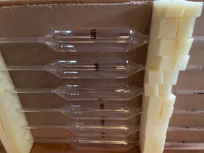 PYREX 100mL ReusableGlass Volumetric Pipets Class A Colored Graduations 7100-100