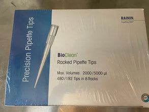 RAININ LTS 5mL Racked Pipette Tips Prstrl 192/8 RT-L5000S 17002936 (192/cs)