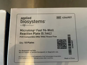 APPLIED BIOSYSTEMS 0.1mL MicroAmp Fast 96-Well Reaction Microplates ( 2 boxes)