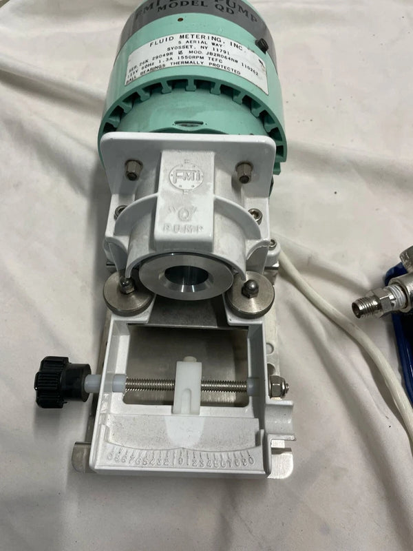 FMI Fluid metering Pump Q QD LC cerapump lab 1550rpm 30 days Warranty
