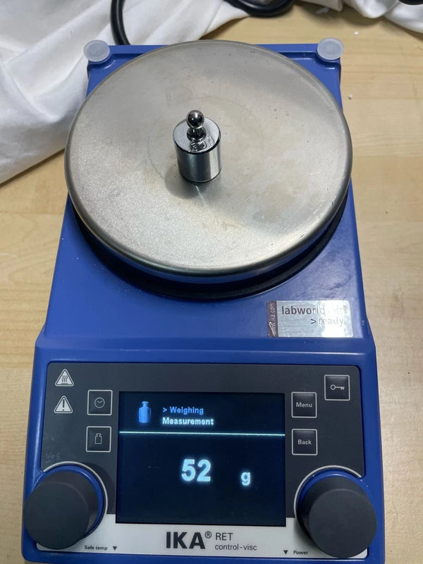 IKA RET Control Visc Magnetic Stirrer Heating Integrated Balance 30 day Warrant