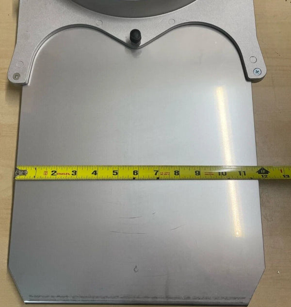 12&#034; Manual Blast Gate - Industrial Grade (Aluminum body / Galvanized blade)
