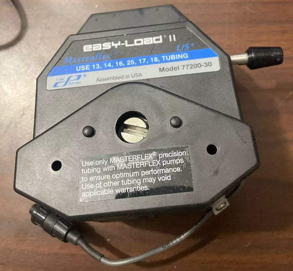 MasterFlex 77200-30 L/S PUMP HEAD great condition Tested OK