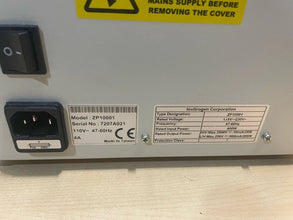 Invitrogen ZOOM ZP10001 Dual Power Supply, HV Max 3500V 10mA, LV Max 250V 800mA