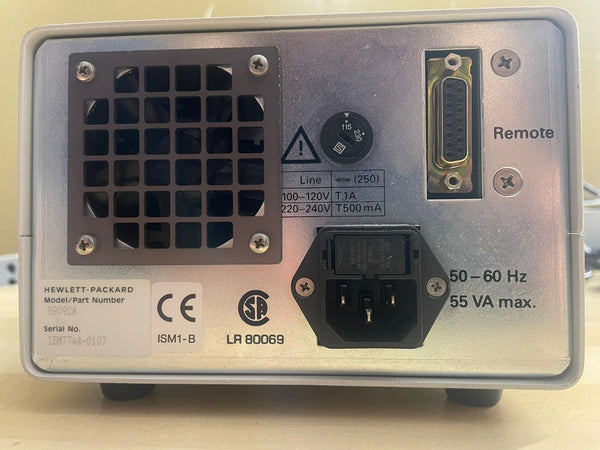 Hp 89092A Multichannel Pump