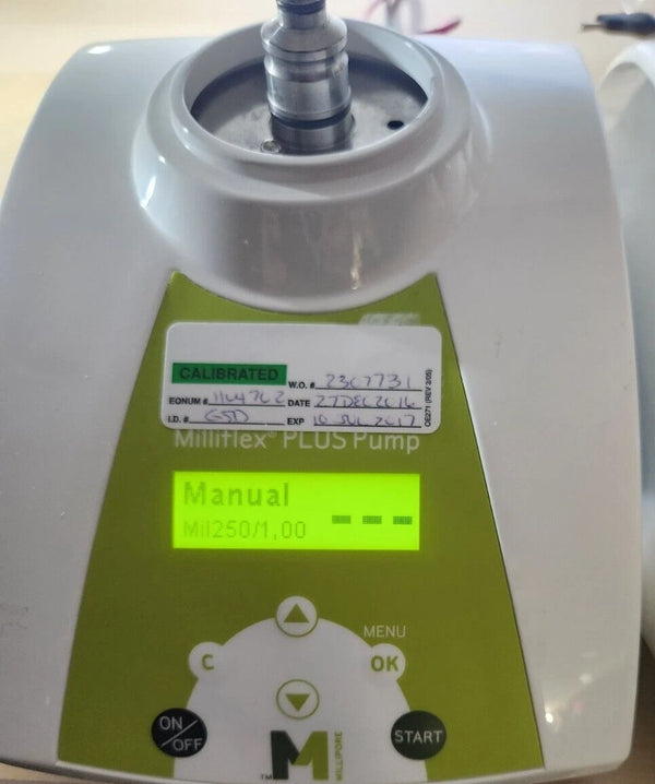 Millipore Milliflex Plus MXPPLUS02 - Dual Vacuum Pumps NO HEAD NO POWER SUPPLY